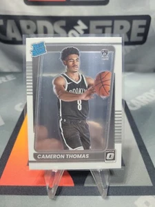 2021-22 Donruss Optic Cameron Thomas #153 Rated Rookie RC Nets - Picture 1 of 2