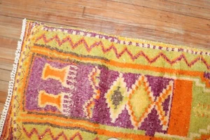 Vintage Funky Turkish Konya Tolou Rug Size 2'1''x4'2'' - Picture 1 of 7