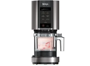Ninja CREAMi 7-in-1 Ice Cream, Sorbet, Milkshake Maker with 3 CREAMi Pints Black - Bild 1 von 2