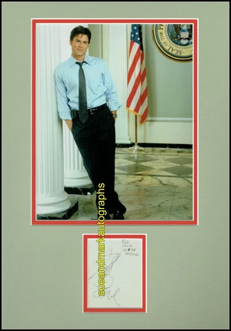 Rob Lowe Sam Seabourne The West Wing Austin Powers Autograph UACC RD 96 Cover