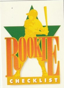 FREE SHIPPING-MINT-1990 Upper Deck #1 Star Rookie Checklist 