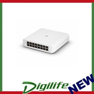 Ubiquiti UniFi Lite 16 Gigabit Switch Managed Layer 2 8xPoE 45W USW-LITE-8-POE