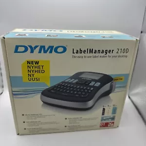 Dymo Label Manager 210D Label Maker Qwerty Keyboard - Picture 1 of 12
