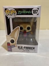 Funko Pop! Disney #187 Zootopia Ele-Finnick retired vaulted
