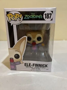 Funko Pop! Disney #187 Zootopia Ele-Finnick retired vaulted - Picture 1 of 6
