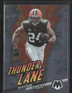 2023 Panini Mosaic #TL-NC Nick Chubb Thunder Lane - Picture 1 of 2