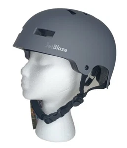 New Jetblaze Skateboard Cycling Multi-Sport Helmet Size Small Gray Men & Women  - Picture 1 of 9