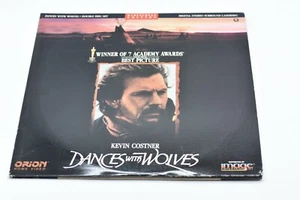 Dances With Wolves Laserdisc LD Kevin Costner~FREE FAST US SHIPPING - Picture 1 of 6