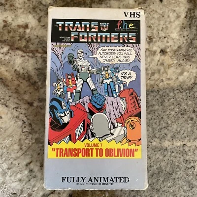 The Transformers Volume 7 Transport to Oblivion VHS 1984 FHE - Image 1 of 4
