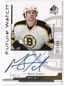 2006-07 SP Authentic Future Watch Auto Rookie #164 Mark Stuart 291/999 Boston - Picture 1 of 2