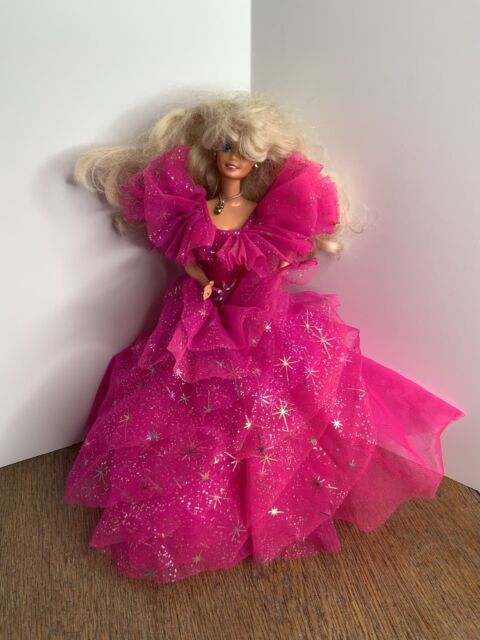 Roupa para boneca Barbie em crochê - vestido frente única