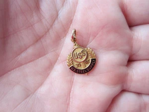 Oro 10k - Dije colgante - USS United States Steel Corp 30 años - Imagen 1 de 3