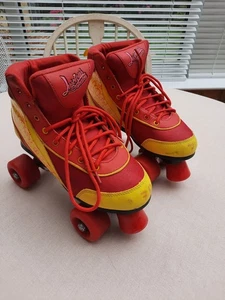 Luscious Roller Boot Skates in Ruby Red uk 7 eu 41 - Picture 1 of 5