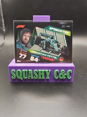 2022 Topps F1 Turbo Attax - Speedster Sebastian Vettel #148 - Image 1 of 2