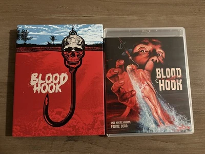 BLOOD HOOK (1986) Blu-ray VINEGAR SYNDROME w/ ORIGINAL Slipcover OOP - Image 1 of 3