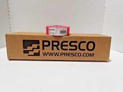 *Lot of 12* Presco Taffeta Red Glo Flagging Tape: 1-3/16" x 150' FREE SHIPPING! - Image 1 of 4