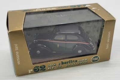 *B8) Brumm Gold Series Oro 1937-1939 Fiat 508 C Berlina Taxi 1/43 Diecast Italy - Image 1 of 4
