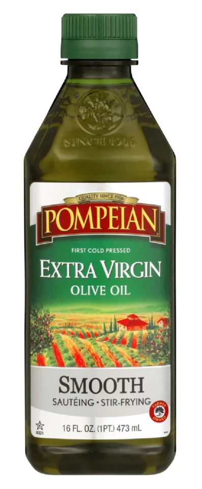 BRANDED Pompeian Smooth Extra Virgin Olive Oil - 16 fl oz