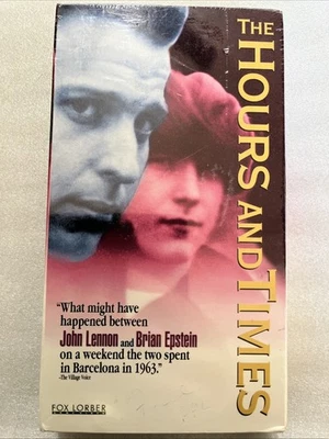 The Hours and Times - John Lennon & Brian Epstein (VHS, 1994) NEW SEALED - Image 1 of 3