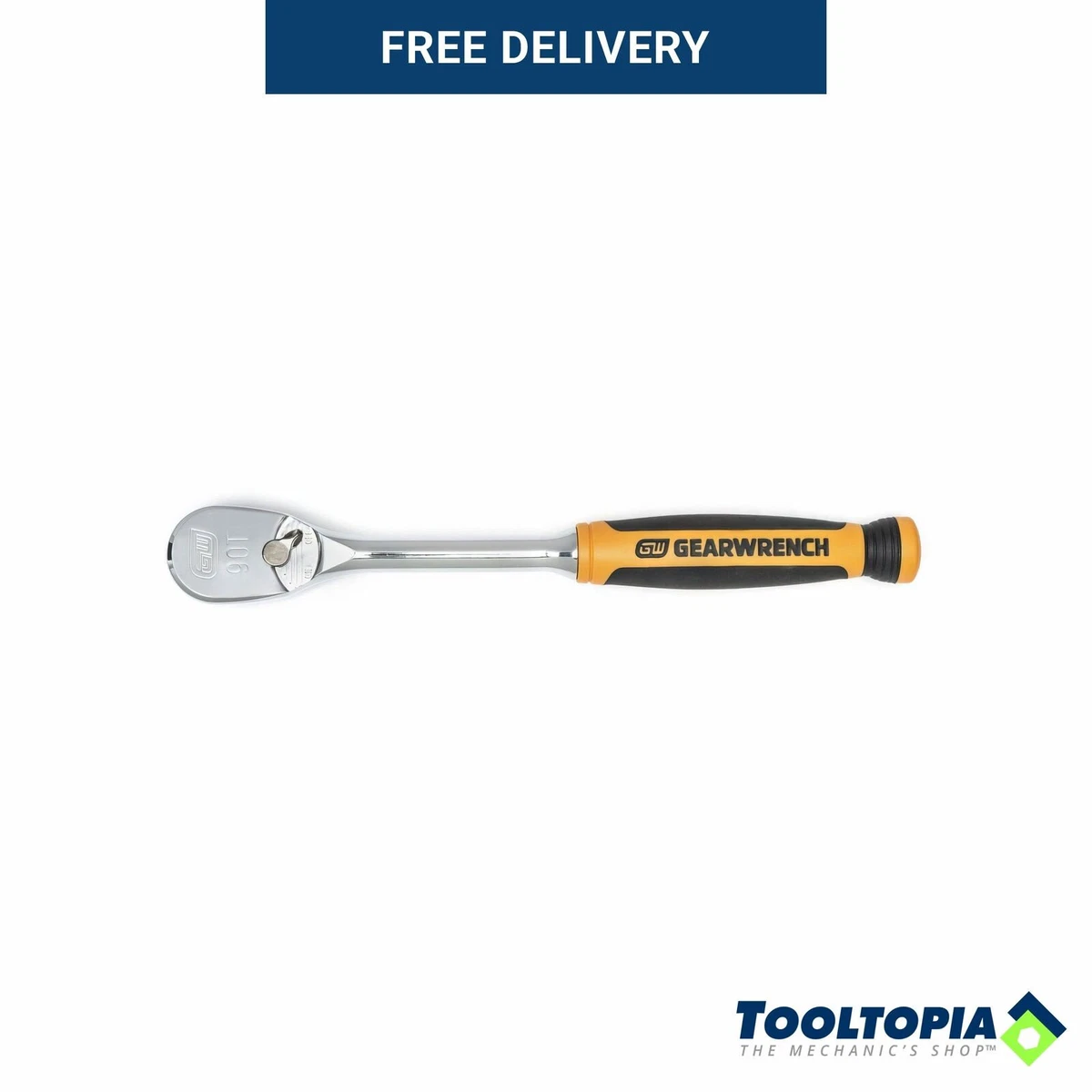 GEARWRENCH Speeder Griff 3/8 Zoll – Schnelldreher Für Steckschlüssel, Poliert