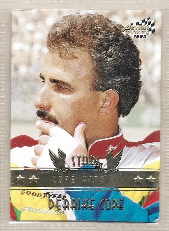 Derrike Cope CWI 1995 Pinnacle Action Packed Stars #68 - Image 1 of 1