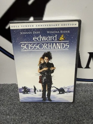 Edward Scissorhands (DVD, Full Screen Anniversary Edition) NEW! FREE SHIPPING! - Image 1 of 3