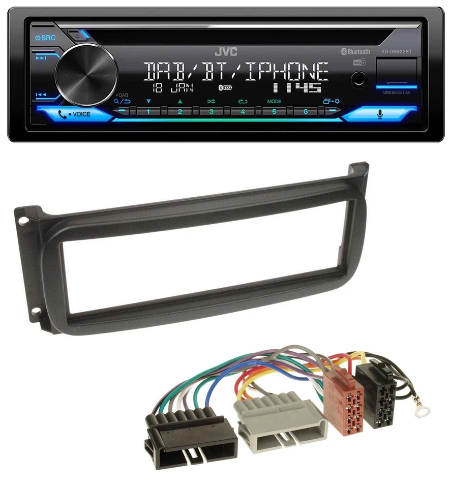 JVC Bluetooth MP3 USB DAB CD Autoradio für Chrysler Grand Voyager Neon PT Cruise - Bild 1 von 4