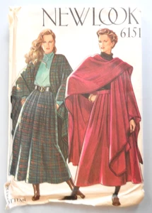 New Look 6151 sewing pattern Pleated Skirt & Wrap sizes 8 to 18 Outlander UNCUT - Picture 1 of 2