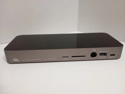 OWC Thunderbolt 3 Docking Station Black OWCTB3DK14PSG - NO AC ADAPTER - Image 1 of 3