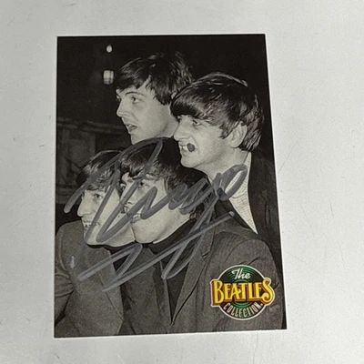 RINGO STARR Autographed Signed BEATLES COLLECTION #123 Trading Card COA Hologram - Image 1 of 4
