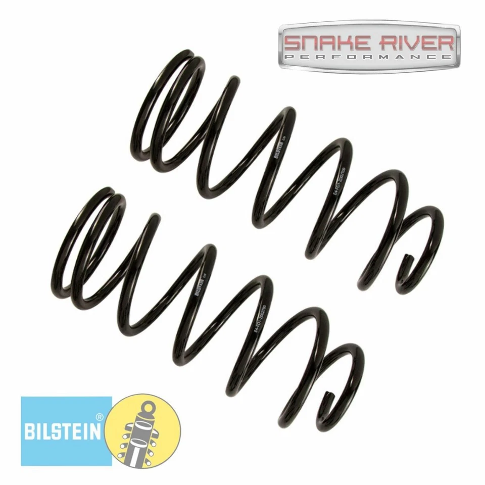 Bilstein B12 Rear Black Pair Of Coil Springs For 03-24 Toyota 4Runner 36-281817 - Image 1 of 4