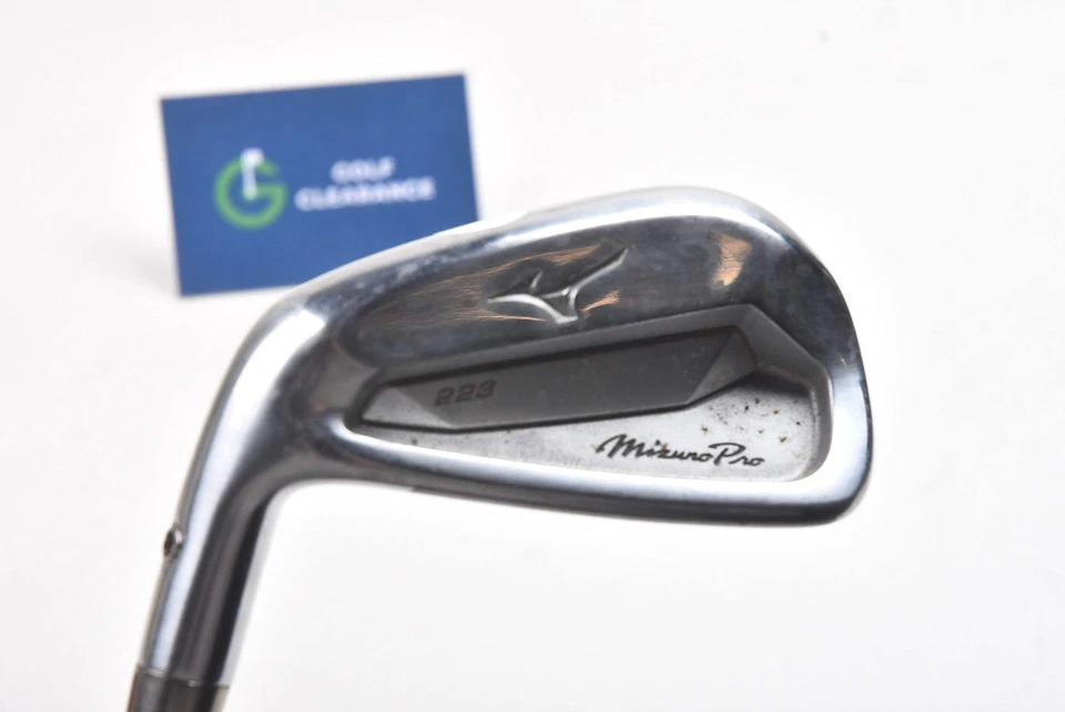 Left Hand Mizuno Pro 223 #7 Iron / X-Flex KBS Tour C-Taper 130 / STD / Demo - Image 1 of 4