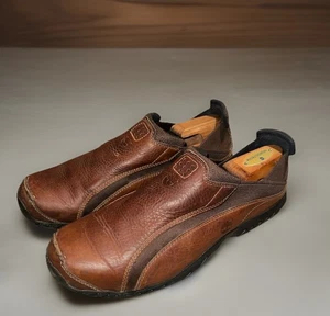 Timberland Smart Comfort Slipper Schuhe Herren 11,5 Braun Leder Freizeit Fahren - Bild 1 von 11