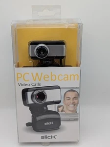 APPELS VIDÉO WEBCAM PC MARQUE SLICK FONCTIONNE AVEC SKYPE, Zoom NEUF ! Portable - Photo 1/4