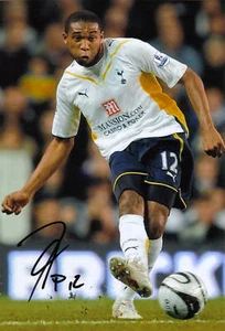 FOTO DE ACCIÓN 12x8 firmada por Wilson Palacios TOTTENHAM: + CERTIFICADO DE AUTENTICIDAD - Imagen 1 de 1
