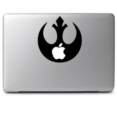 Rebel Alliance Apple Decal Sticker for Macbook Air Pro Laptop Car Window Wall - Image 1 of 4