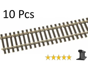 Peco N Scale ~ Code 80 Flexible Flex Track With Wood Ties ~ 10 Pieces ~SL-300-10 - Picture 1 of 2