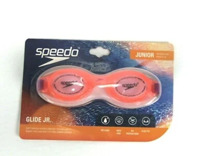 Speedo Glide Jr. Junior Swim Pink and Purple Goggles Age 6 -14 - Picture 1 of 1