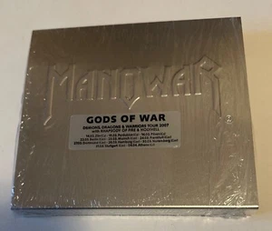 MANOWAR GODS OF WAR 2007 DIGIBOOK METAL SLIPCASE MAGIC CIRCLE MUSIC CD+DVD - Picture 1 of 5