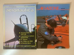 Rivista Aeronautica 4 1986 + Aviazione Giovani Bimestrale scienza aerospaziale - Foto 1 di 14