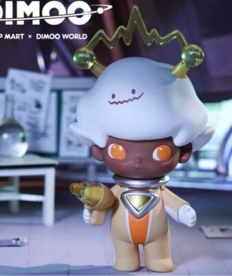 Figura Vinilo 3" Pop Mart x Dimoo Space Travel Series ELECTRIC BOY⚡🔫 NUEVO Foto 1 de 4