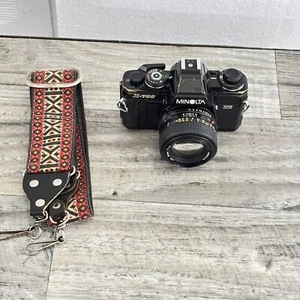 Minolta MX-700 35mm SLR Camera | Black | Manual Focus | For Parts | Ships Free - Picture 1 of 13
