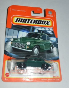 MATCHBOX 2024 HERITAGE CLASSIC 57/100 - MORRIS MINOR LALOON DUNKELGRÜN - Bild 1 von 5