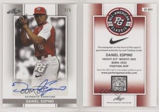 2018 Leaf Metal Perfect Game All-American Classic Silver /5 Daniel Espino Auto