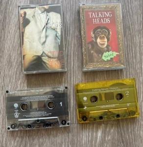 Talking Heads Cassette Lot Of 2 Stop Making Sense & Naked W/booklet - Picture 1 of 4