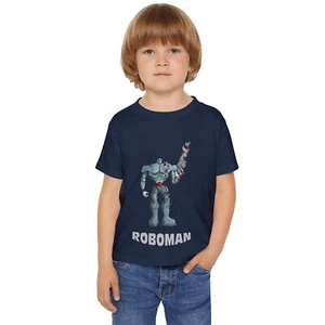 Roboman the Transformer Futurre Man T-shirt, Kids Youth FunToddler TEE Apparel - Picture 1 of 18