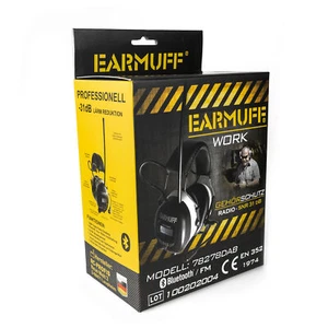 EARMUFF 78278DAB SNR 31dB DAB+/FM/AUX/BLUETOOTH - Gehörschutz - Afbeelding 1 van 8