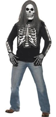 Camiseta Halloween Hombre Esqueleto Foto 1 de 3