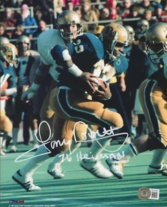 Autographed TONY DORSETT "Heisman 1976" Pitt Panthers 8x10 Photo - Beckett COA - Picture 1 of 1