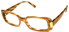 JEAN LAFONT “GOLO 257” France Caramel Brown/Gold Sunglasses Frame